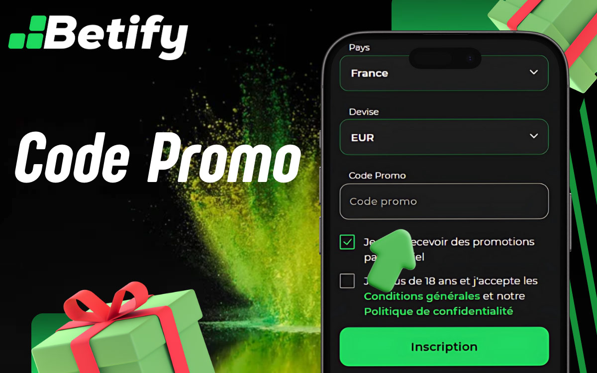 Betify Comment Utiliser un Code Promo