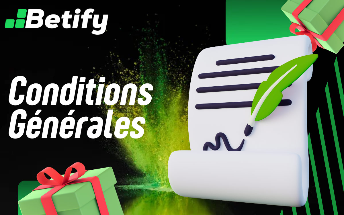 Betify Conditions Générales Importantes des Bonus