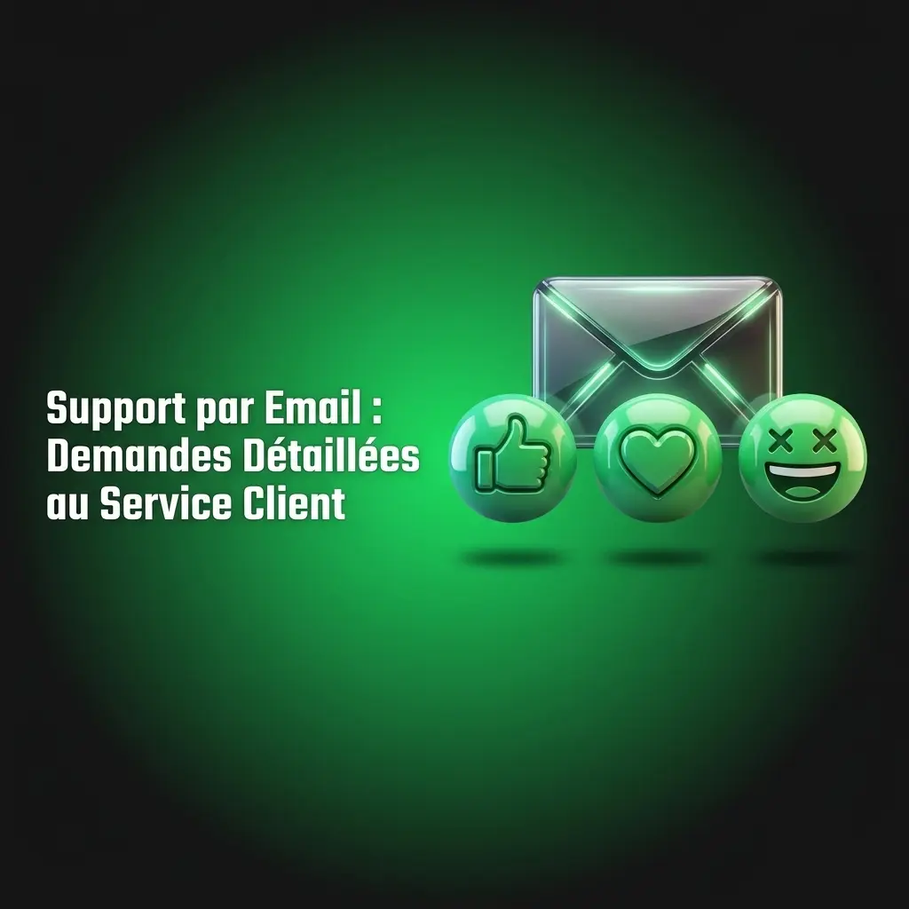 Support par email Betify pour demandes détaillées au service client, vérifications et réclamations formelles