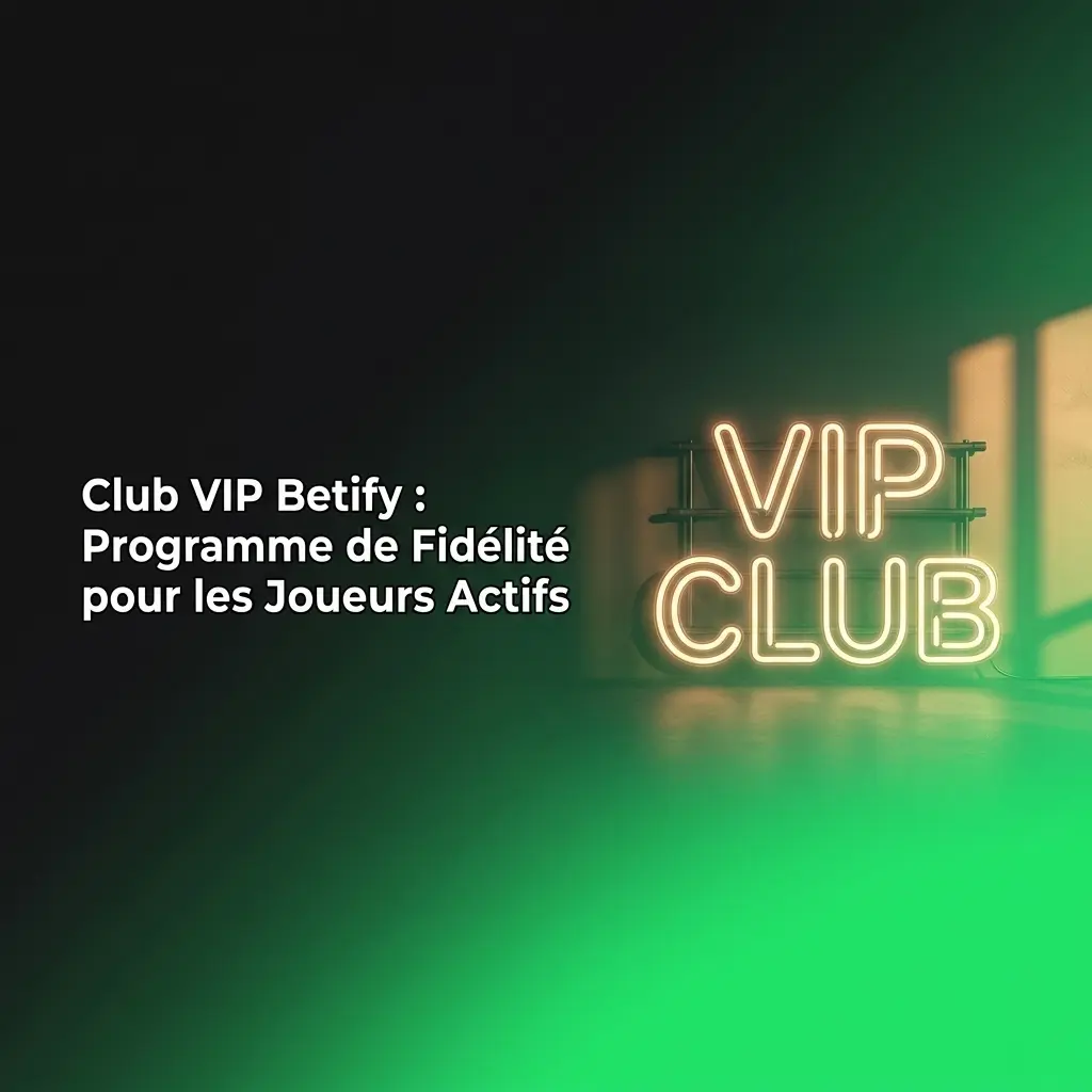 Club VIP Betify : niveaux Bronze à Diamant avec bonus exclusifs, cashback et avantages pour joueurs fidèles