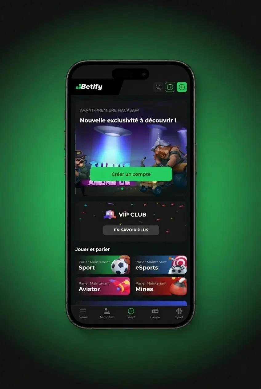 Étapes pour commencer à jouer sur Betify Casino : inscription, vérification, dépôt et activation du bonus