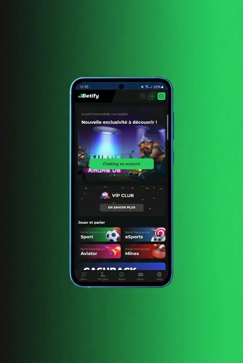 Installation de l'application Betify APK sur Android, étapes de téléchargement et configuration des paramètres de sécurité