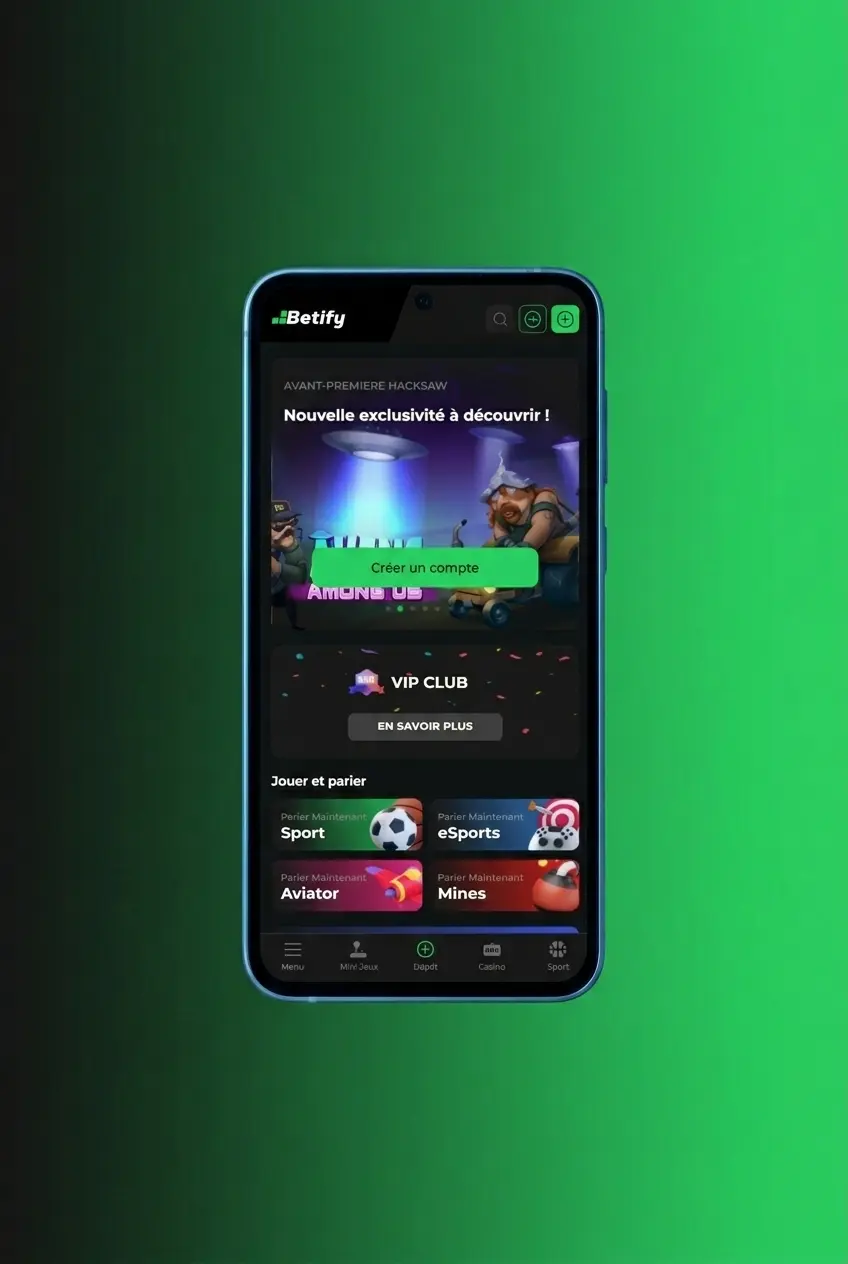 Installation de l'application Betify APK sur Android, étapes de téléchargement et configuration des sources inconnues