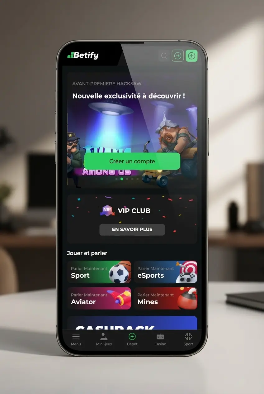 Guide étape par étape pour utiliser les bonus Betify en France avec inscription et premier dépôt