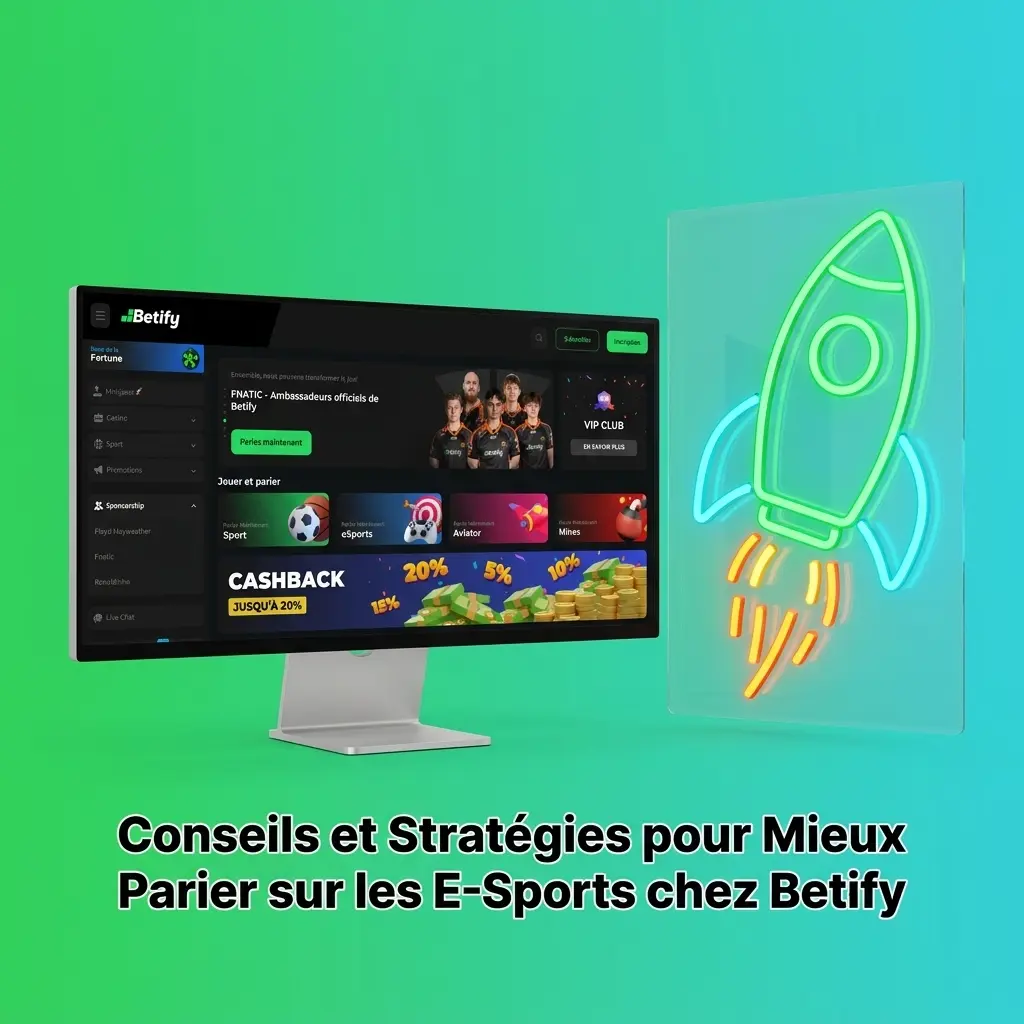 Stratégies et conseils pour parier sur les e-sports sur Betify avec méthode et efficacité