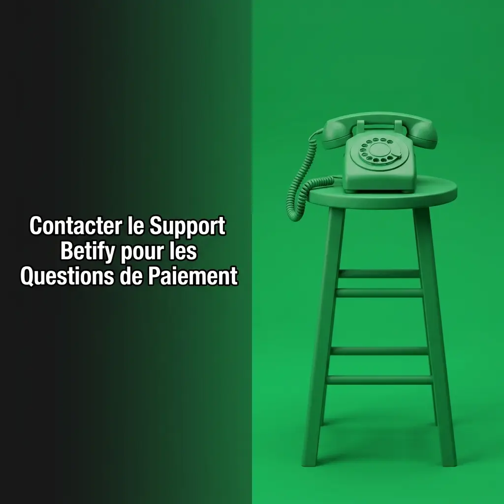 Contacter le support Betify pour les paiements en France via chat, e-mail ou FAQ disponible 24h/24