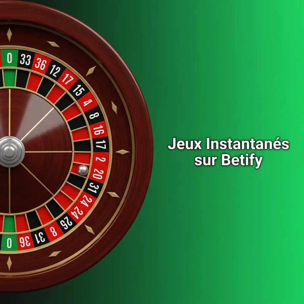 Jeux instantanés sur Betify : Crash Games, Plinko, Mines, Keno, Roue de la fortune et Loterie instantanée