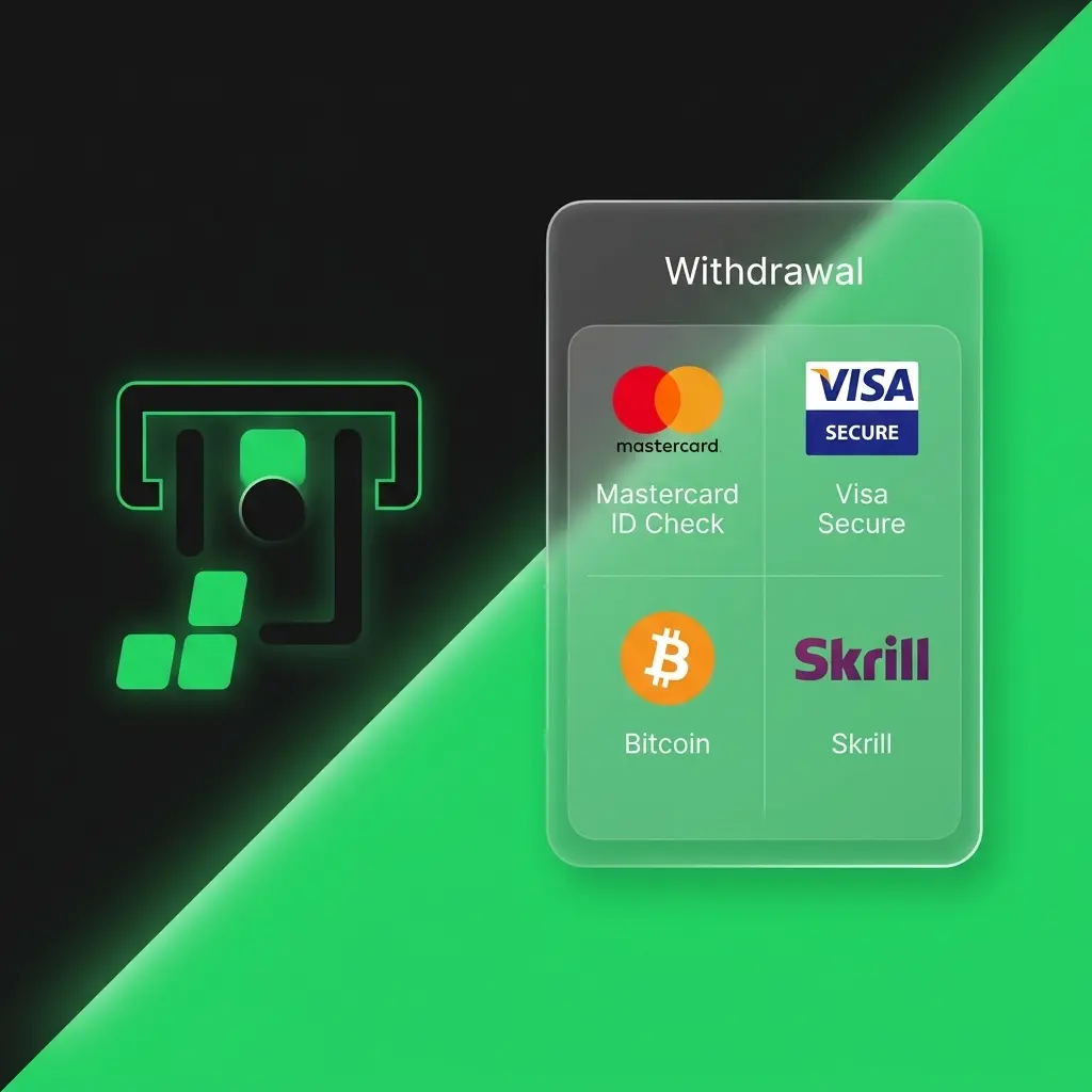 Méthodes de retrait Betify : Visa, Mastercard, Skrill, Neteller, Bitcoin et plus, avec sécurité SSL et KYC