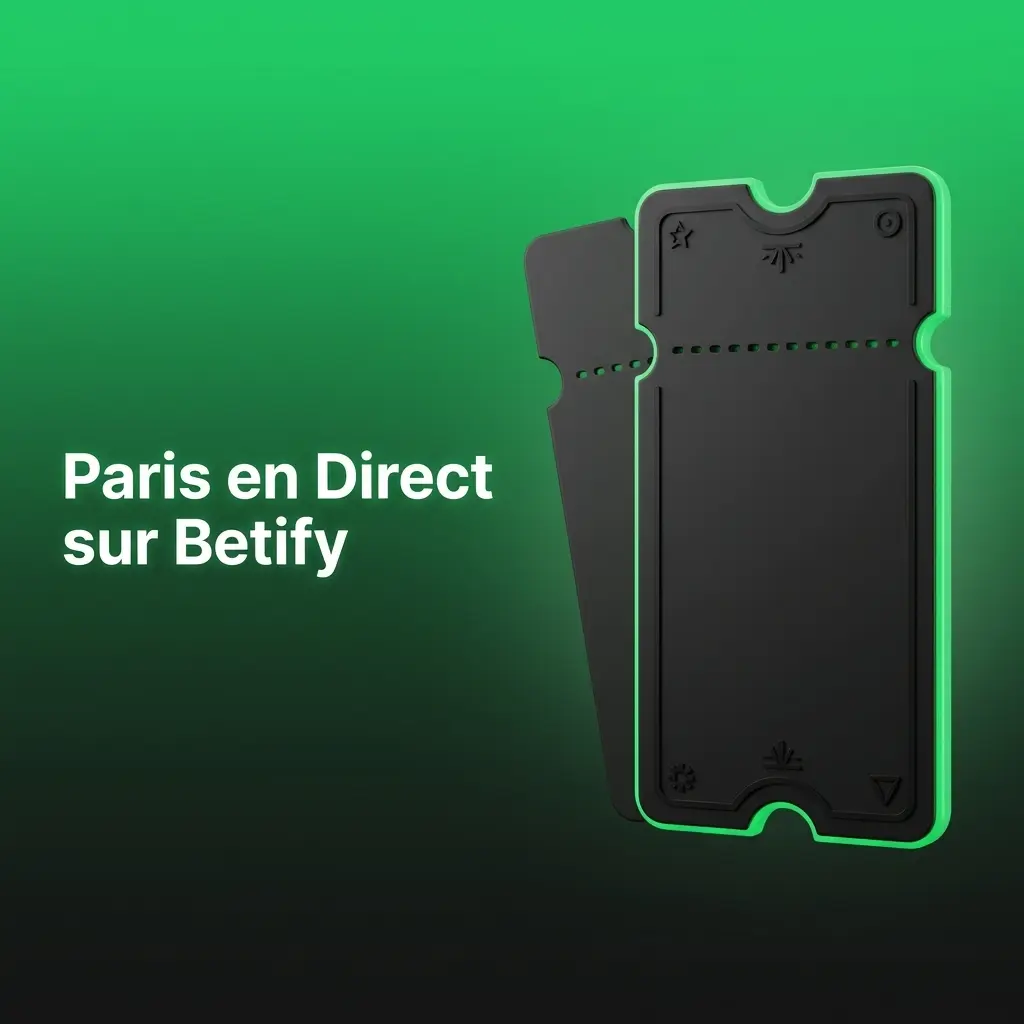 Paris en direct sur Betify : cotes en temps réel sur football, tennis, basketball et e-sport avec trackers de match