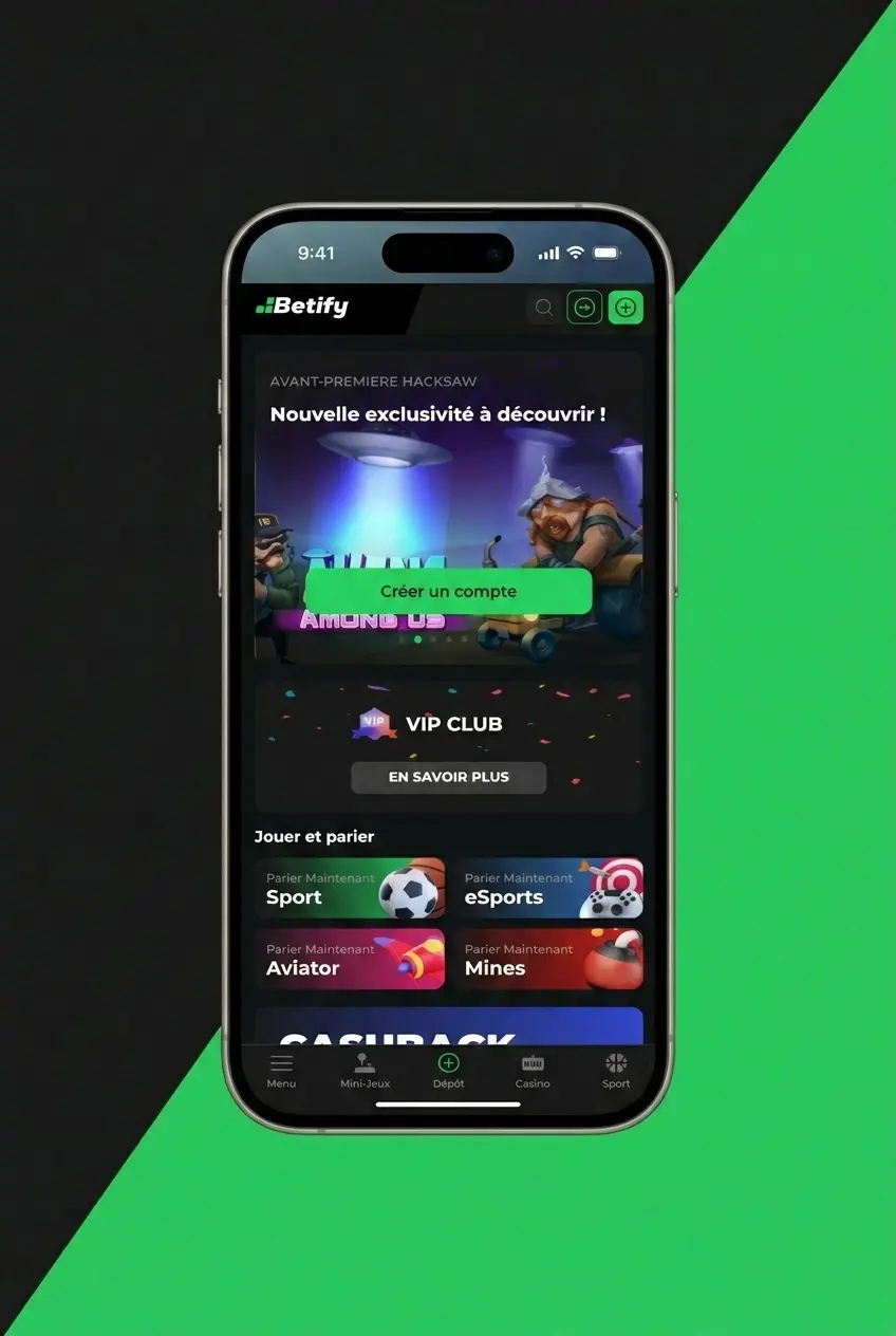 Guide étape par étape pour placer un pari sur Betify avec sports, cotes et coupon de pari