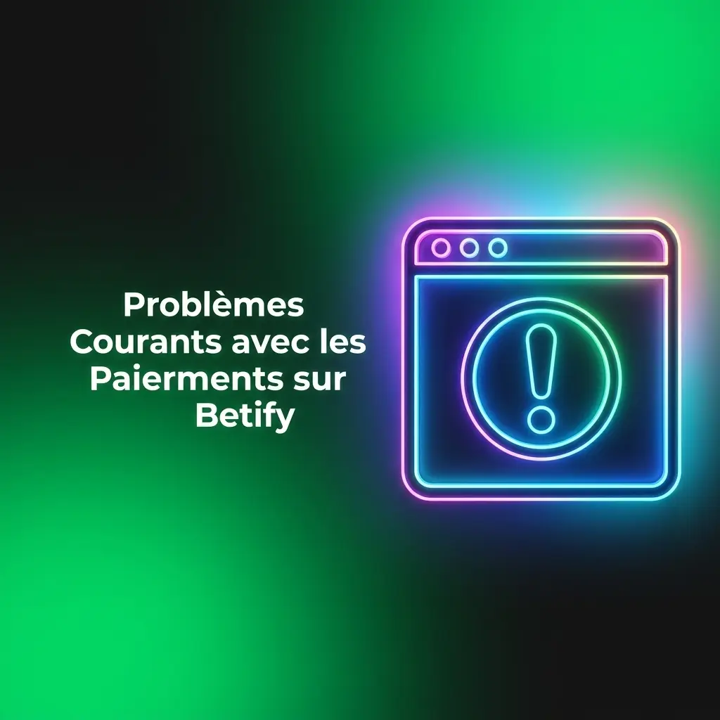 Problèmes courants de paiement sur Betify : dépôt refusé, retrait bloqué et solutions pratiques