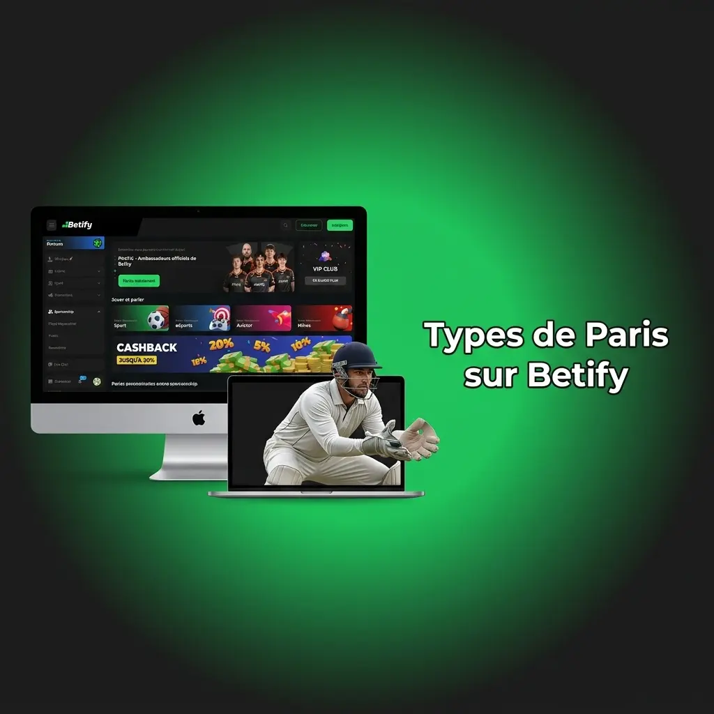 Types de paris sur Betify : simple, combiné et système pour tous les profils de parieurs